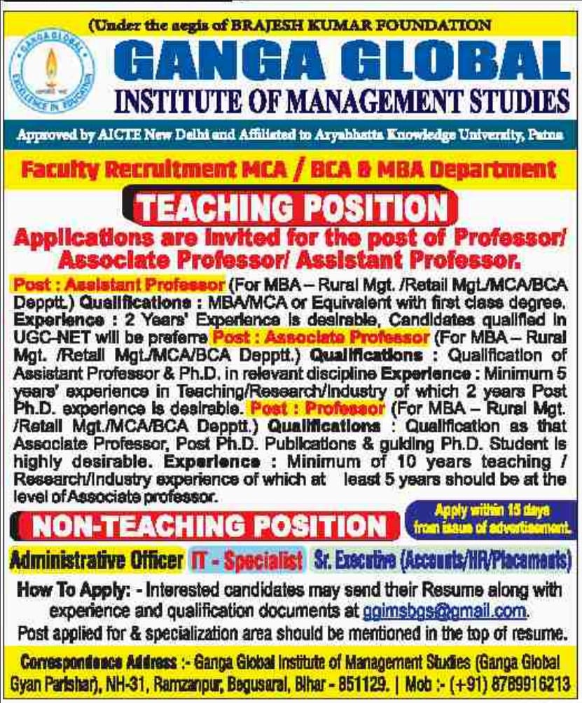 vacancies